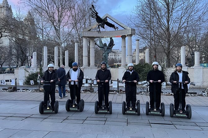 1 Hour Budapest Segway Tour - Parliament Hightails - Shoes on the Danube Bank: the stop that gives the tour its gravity