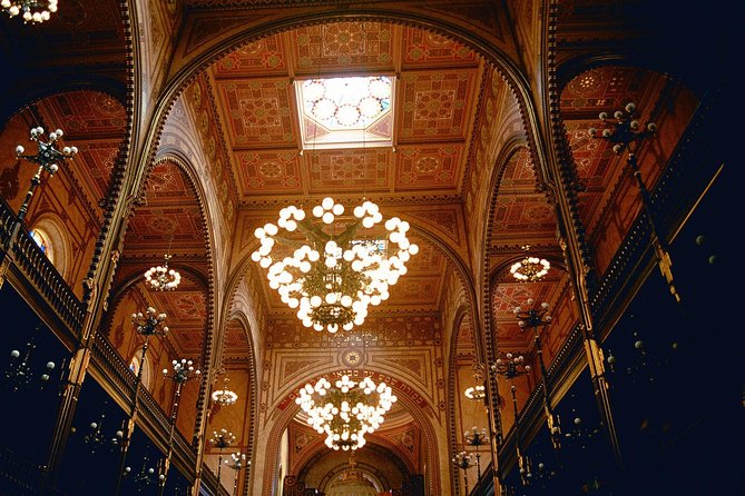 A Journey through Jewish Budapest - Walking Tour - Kazinczy Street synagogue facades: Art Nouveau and Orthodox life in the streets