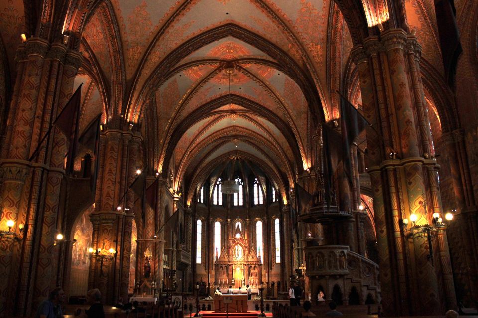 Budapest: Castle District Walk with Matthias Church Entry - Funicular, Terraces, and the King Matthias Fountain Stops