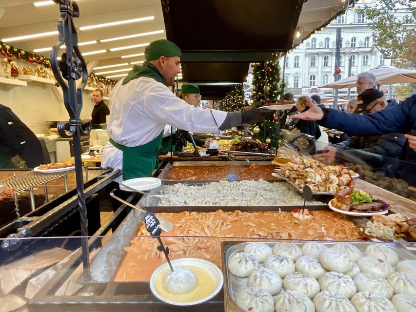 Budapest: Christmas Market Guided Walking Tour with Tastings - Starting in front of the Hungarian State Opera House