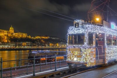 Budapest Christmas Market Tour with Basilica visit & Chimney cake - St. Stephen’s Basilica: nativity scene plus holiday video-mapping