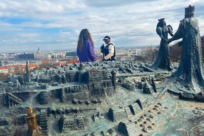 Budapest Citadel Tour on E-Scooter with The Best Panoramic Views - Garden of Philosophers: Calm Views for the Wind-Down