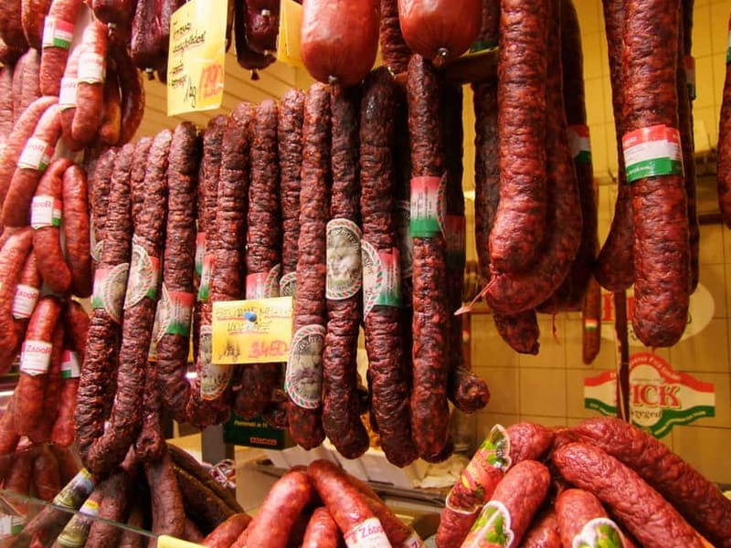 Budapest Culinary & Wine Walk—Budapest’s Signature Food Tour - Entering Central Market Hall the right way
