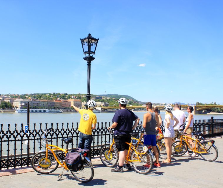 Budapest: Danube River Views Bike Ride - Into Buda: Margit Bridge, Clark Ádám Square, and the thermal-bath area
