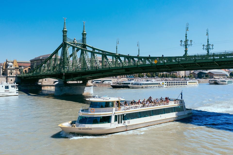 Budapest: Day or Night River Cruise on Panoramic Boat - Return Journey: Universities and Central Market Hall