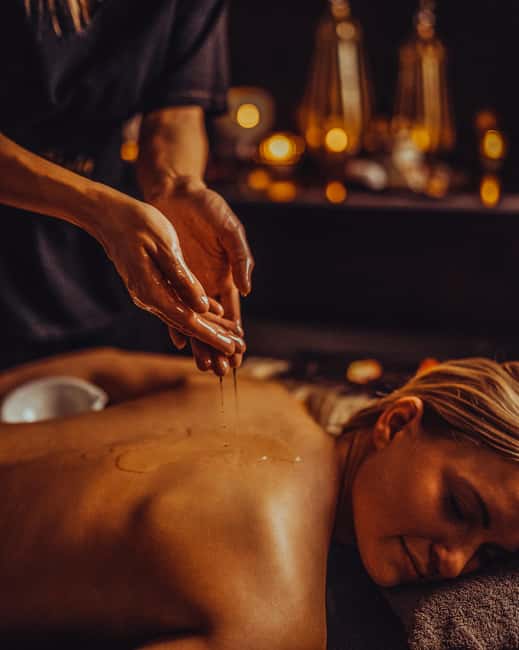 Budapest: Massage 60/75/90 min +Unlimit Bath Mandala Day Spa - Candle-light teahouse and spa lounges: where the day actually feels long