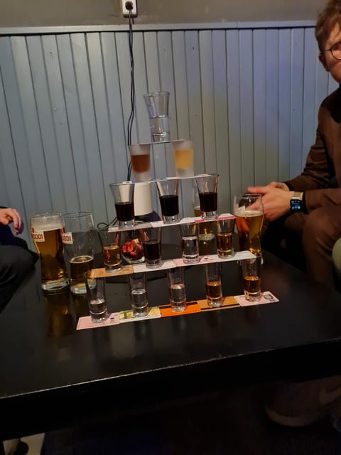 Budapest: Private, Personalized Pub Crawl, 3 drinks included - Stop 1 (75 minutes): your first round in beer, spirits, and wine