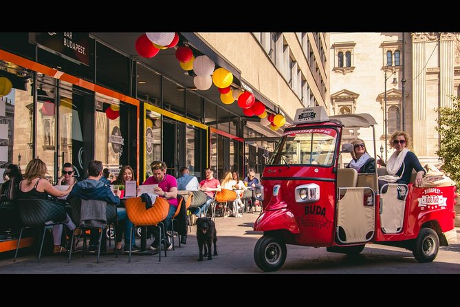 Budapest Private Tuk Tuk Tour with Wine Tasting and Cheese Platter - Kálvin tér to the Danube bridges: getting oriented fast