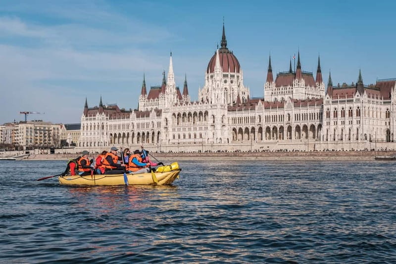 Budapest Rafting - Sunset Cruise - Down the Danube at sunset: Parliament, bridges, and Buda Hills views