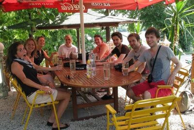 Budapest to Szentendre bike & boat tour - Margaret Island: pet zoo, park riding, and the Japanese Garden pause