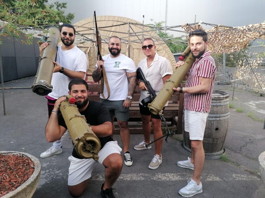 Budapest: UNIQUE EXPERIENCE - Gamer shooting package - Where you go in Budapest: Holló u. 6 meeting point