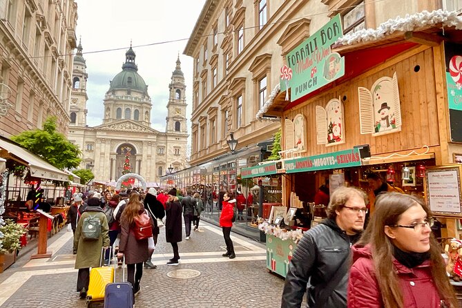 Budapest Wonderland - A Christmas Market Tour with Chimney Cake & Mulled Wine - Vörösmarty Square: where the tour lands in the heart of it