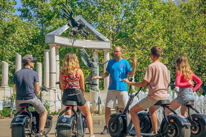 E-Scooter Half-Day Private Tour in Budapest with Food Tastings - Quick look at Gellért Bath and the Szent Gellért Monument