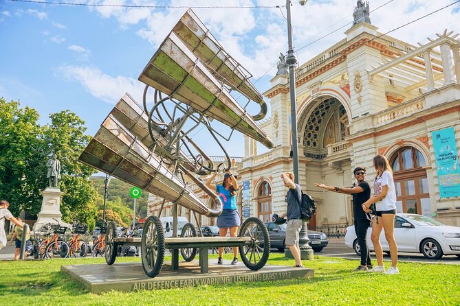 E-Scooter Half-Day Private Tour in Budapest with Food Tastings - Castle Garden Bazaar: a calm break with city views nearby
