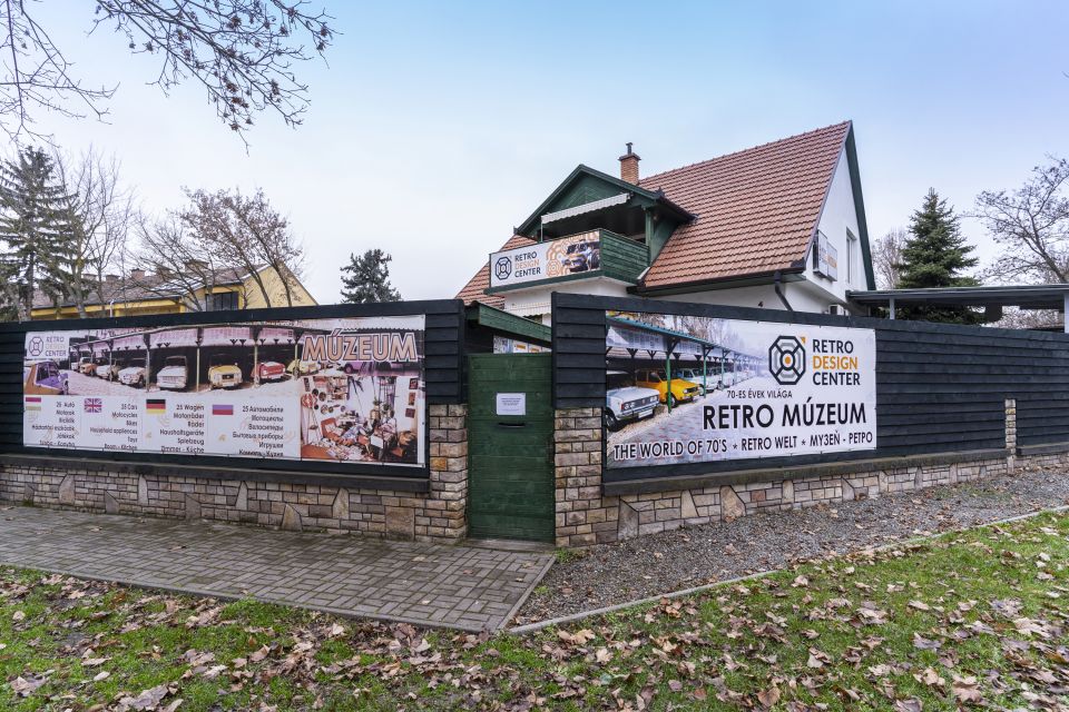 Hungary: Szentendre Retro Design Center Entry Ticket - The star room: iconic cars you can photograph up close