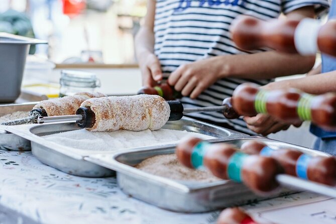 Kürtőskalács: Chimney Cake Workshop in City Park Budapest - Choosing Your Coating: Sugar, Coconut, or Cinnamon