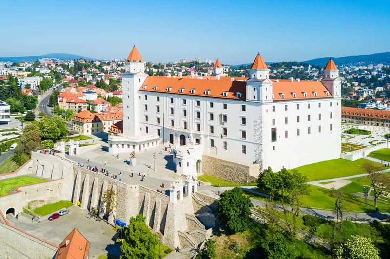 Private day trip: Budapest > Bratislava & Vienna, in English - Bratislava First: Old Town Walk, Castle Views, and St. Martin’s Cathedral