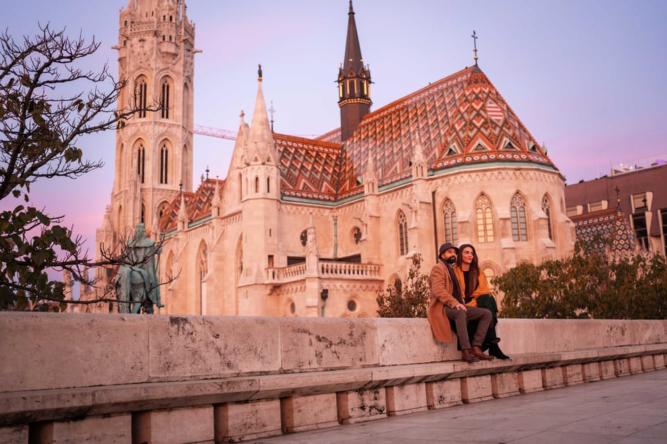 Private photography photo session at Fisherman Bastion - Drone Shots: The Fun Part That Gives You Real Variety