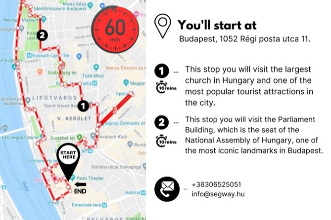 Segway guided Tour in Downtown Budapest - The Oldest Bridge Finish: One Last Big View, Then You’re Done