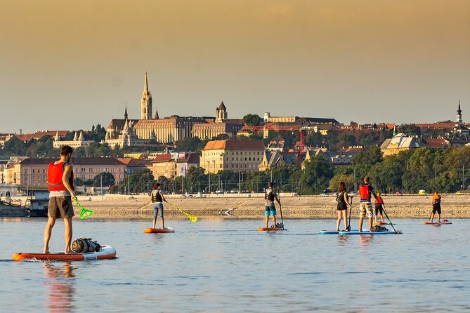 SUP Budapest: Sunset tour - Sunset SUP on the Danube: what you’re really buying