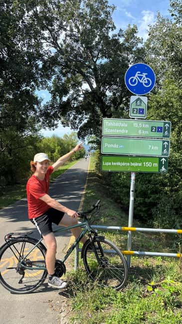 Szentendre by Bike: Self Guided Bike Rental Package! - First stop: Meeting point, bike setup, and how to start smoothly