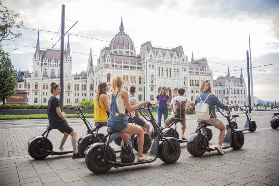 Top sights of Pest downtown on e-scooters incl. Parliament - Key things to know before you go